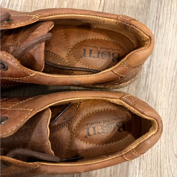 Born Brown Leather Women's Shoes - Picture 5 of 7